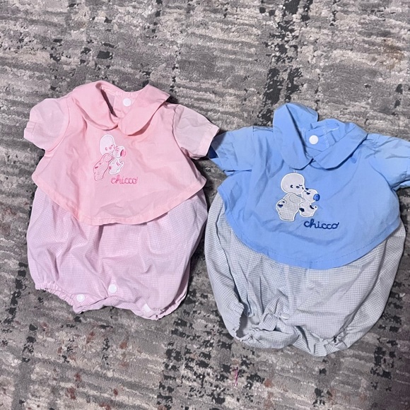 Mini Chicco Italian Twin outfit newborn - Picture 2 of 6